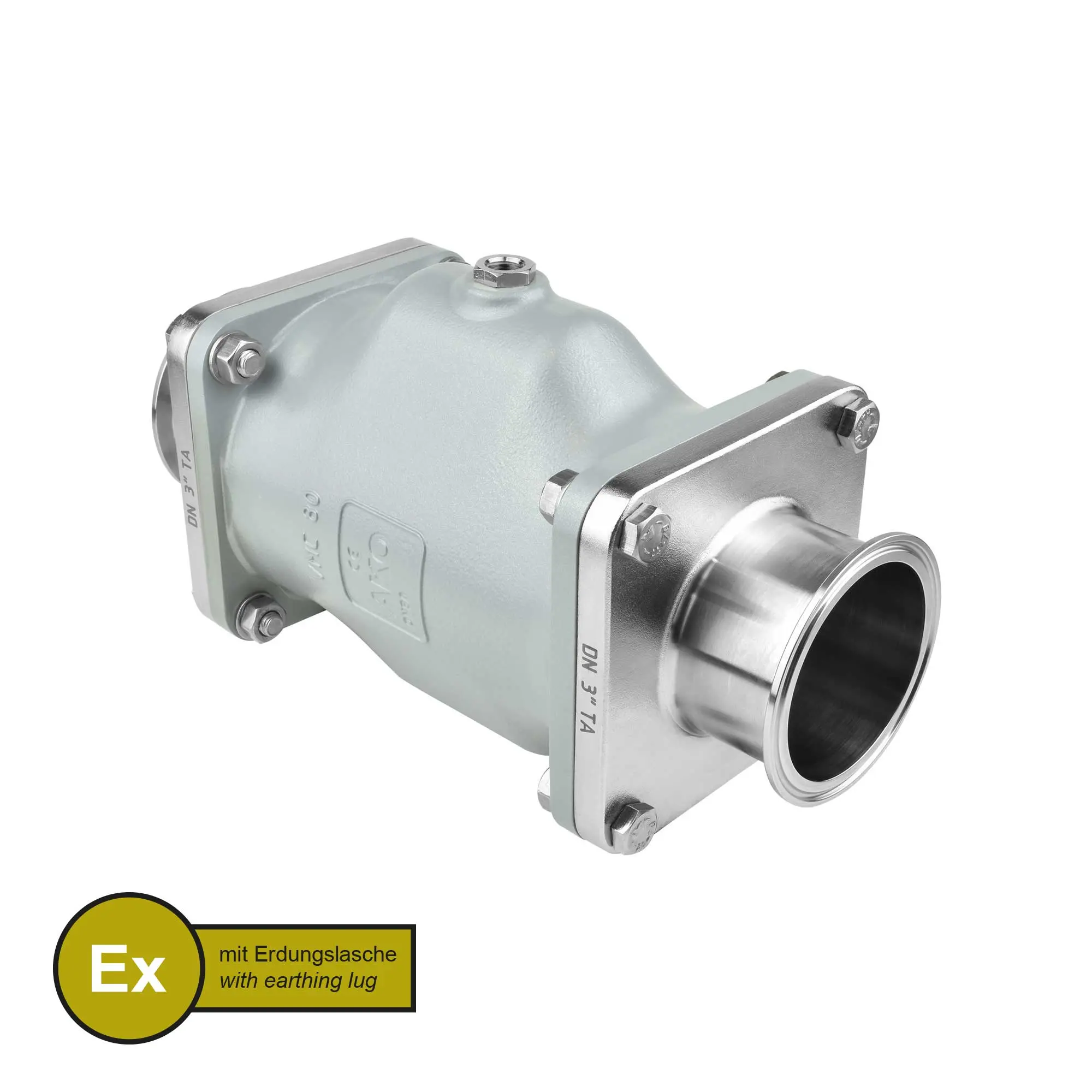 Produktfoto 1 von AKO Armaturen VMCX80.07LF.50TA.30LX, Pneumatisches Quetschventil