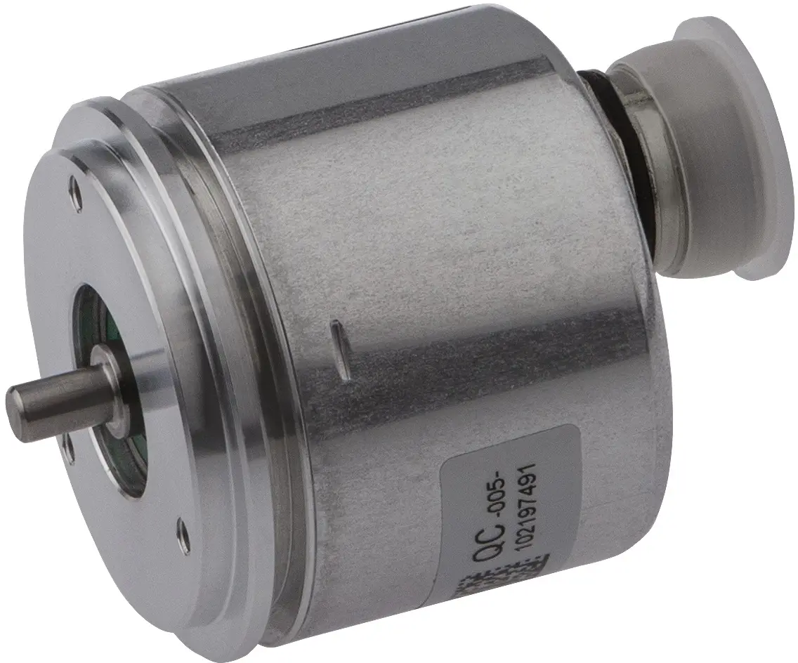 Produktfoto 1 von ipf Electronic VD580528, Drehgeber, Ø58mm 60lang, Vollwelle 6mm, 2000 Impulse