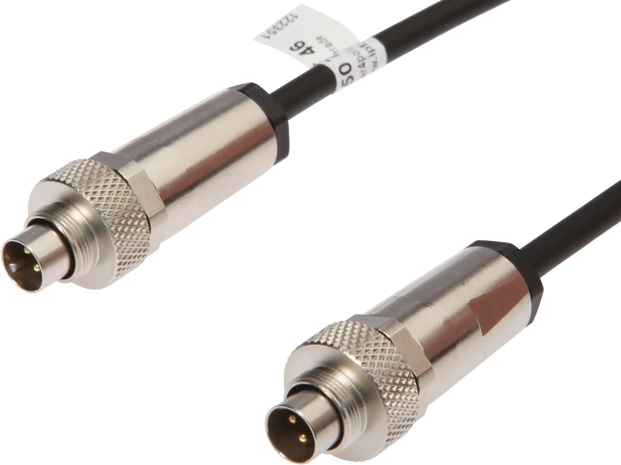 Produktfoto 1 von ipf Electronic VK507F46, Verbindungsleitung, 5m, M9 Stecker 4polig gerade