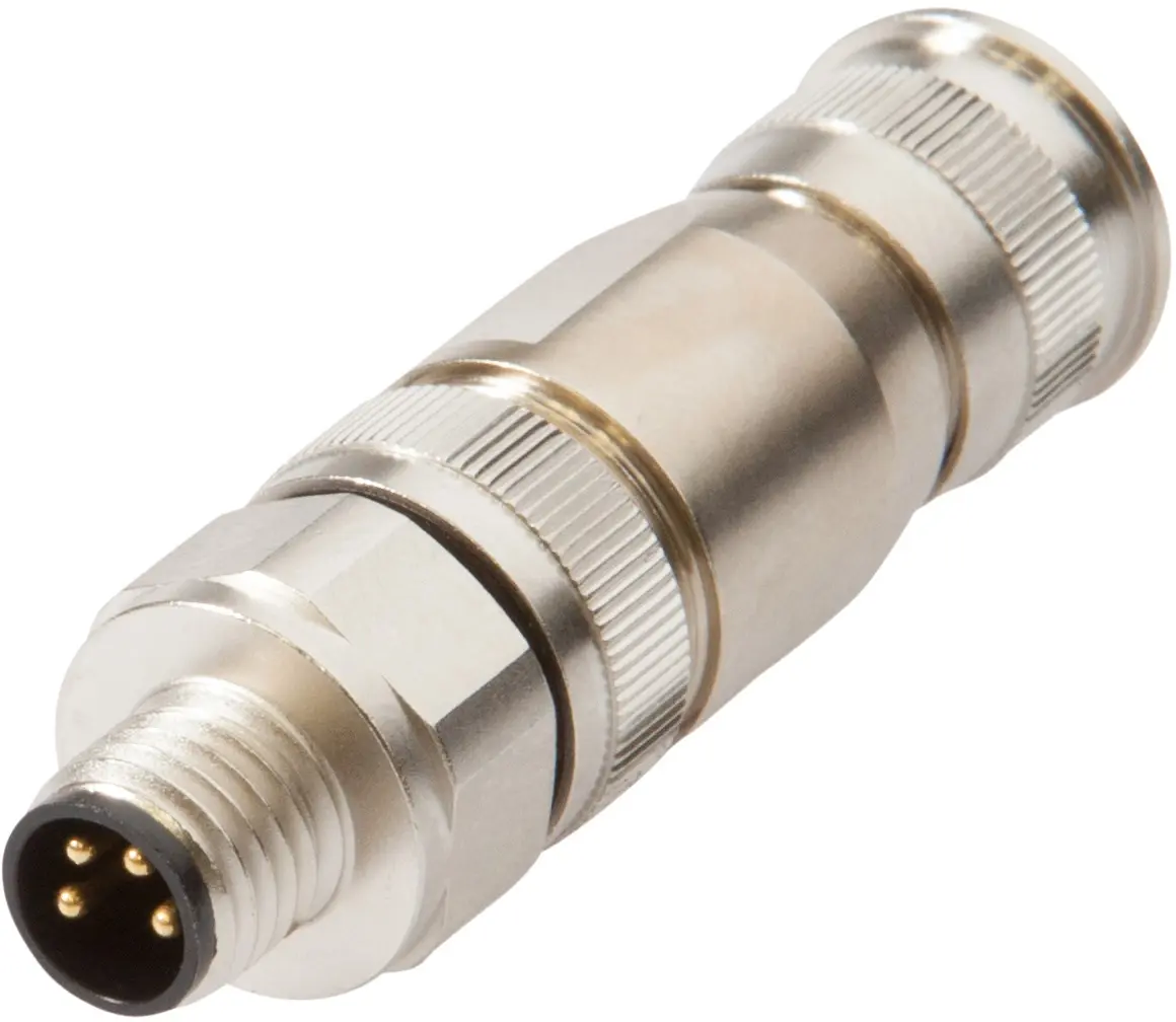 Produktfoto 1 von ipf Electronic VK003279, Kabelstecker, gerade, Selbstkonfektionierbar