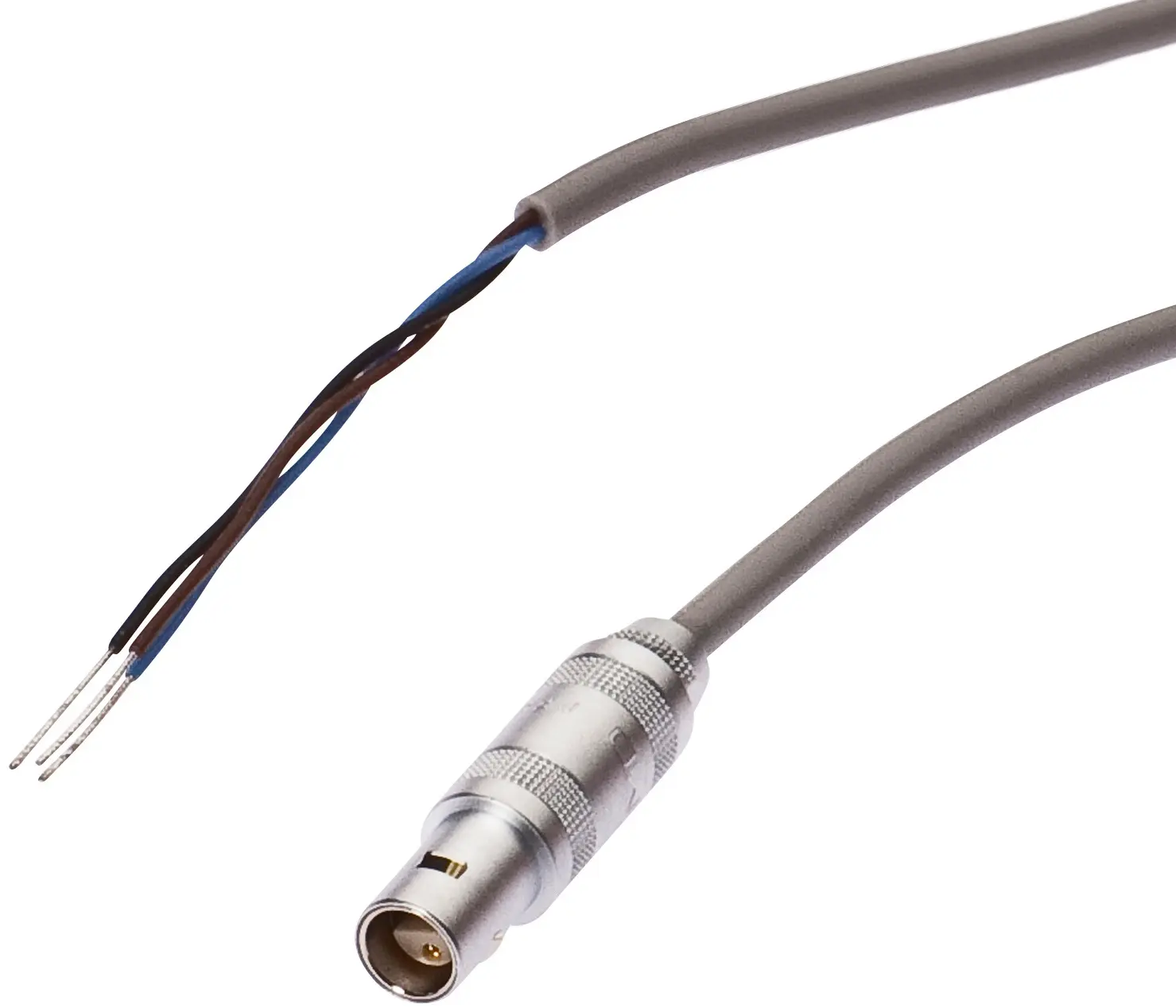 Produktfoto 1 von ipf Electronic VK2000L4, Anschlussleitung, 2m, Lemo-mini Dose 3polig gerade