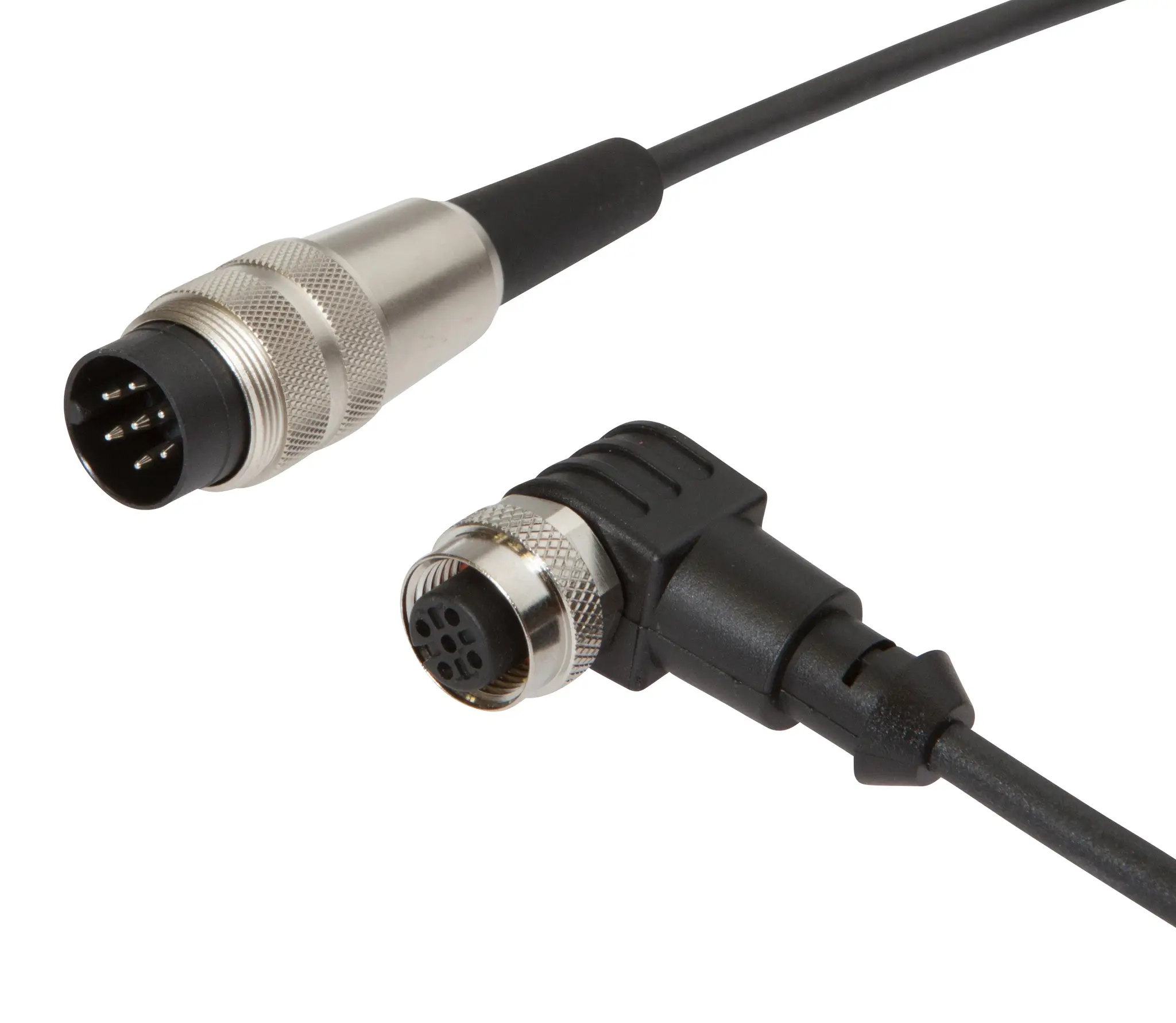 Produktfoto 1 von ipf Electronic VK20E149, Verbindungsleitung, 2m, M12 Dose 3polig abgewinkelt