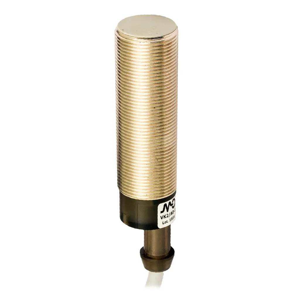 Produktfoto 1 von MD Micro Detectors VK2/A0-1B86, Induktiver Sensor AC M18 geschirmt NO Kabel 5m