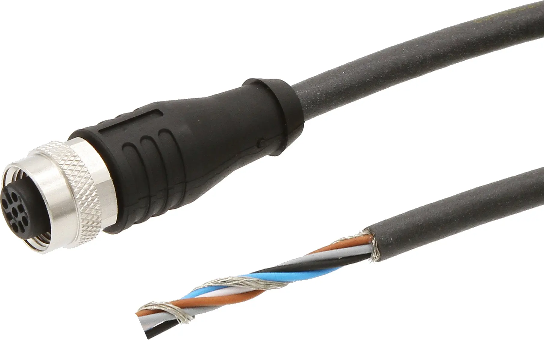 Produktfoto 1 von ipf Electronic VKA05625, Anschlussleitung, 10m, M12 Dose 5polig gerade