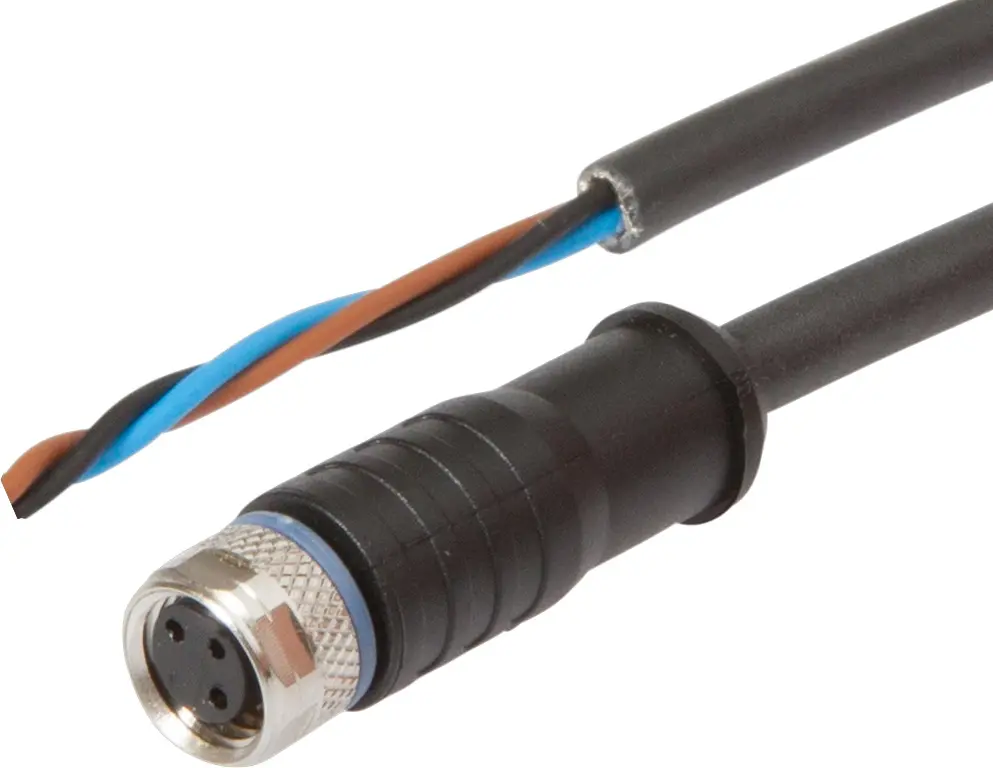 Produktfoto 1 von ipf Electronic VKA05075, Anschlussleitung, 10m, M8 Dose 3polig gerade