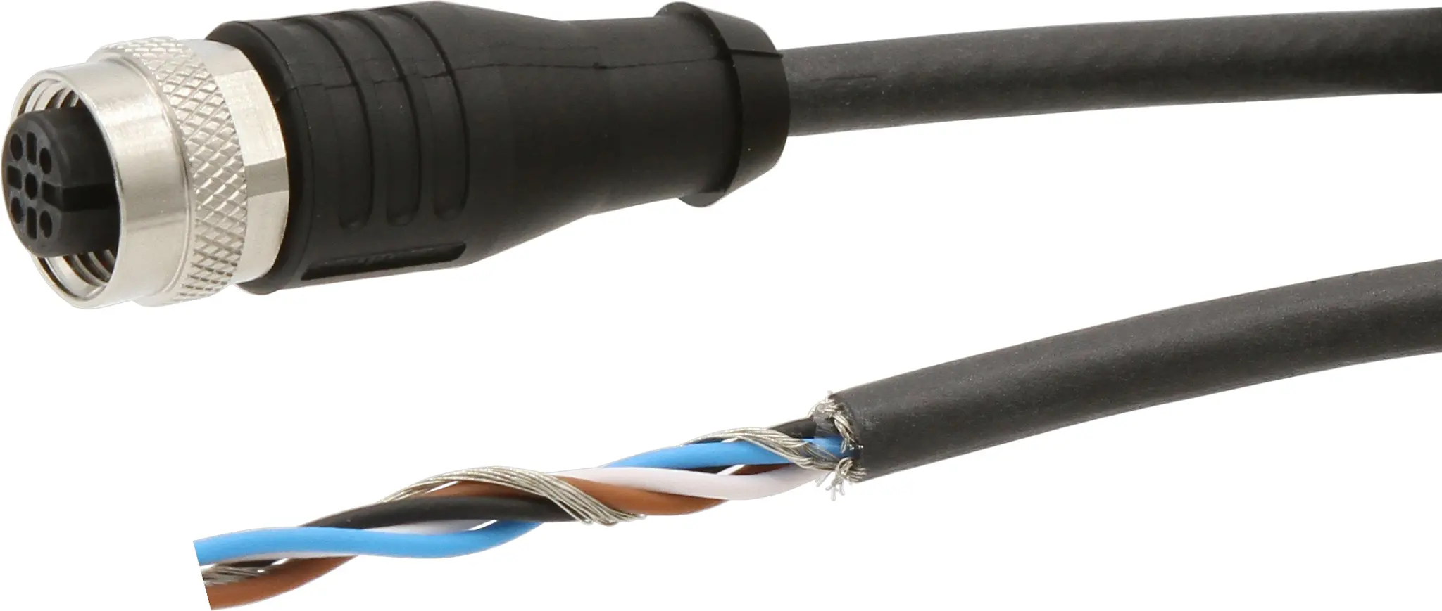 Produktfoto 1 von ipf Electronic VKAE5325, Anschlussleitung, 15m, M12 Dose 4polig gerade