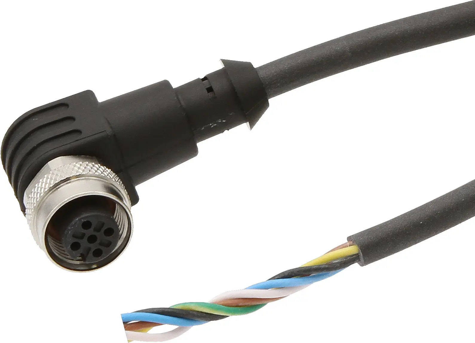 Produktfoto 1 von ipf Electronic VKB00621, Anschlussleitung, 20m, M12 Dose 5polig abgewinkelt