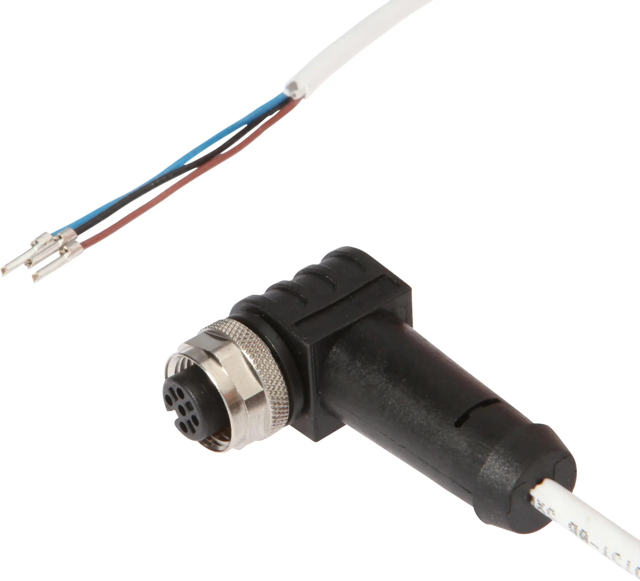 Produktfoto 1 von ipf Electronic VKB0H021, Anschlussleitung, 20m, M12 Dose 3polig abgewinkelt