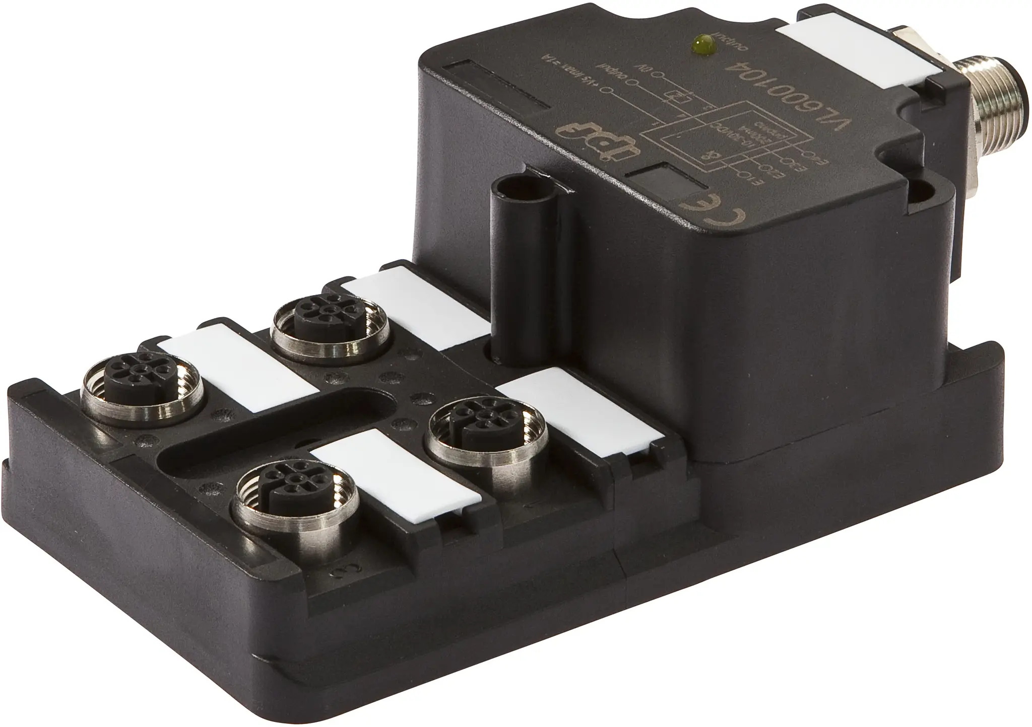 Produktfoto 1 von ipf Electronic VL600104, Logikmodul, 42x122x60mm, UND, 4fach, 10-30V DC