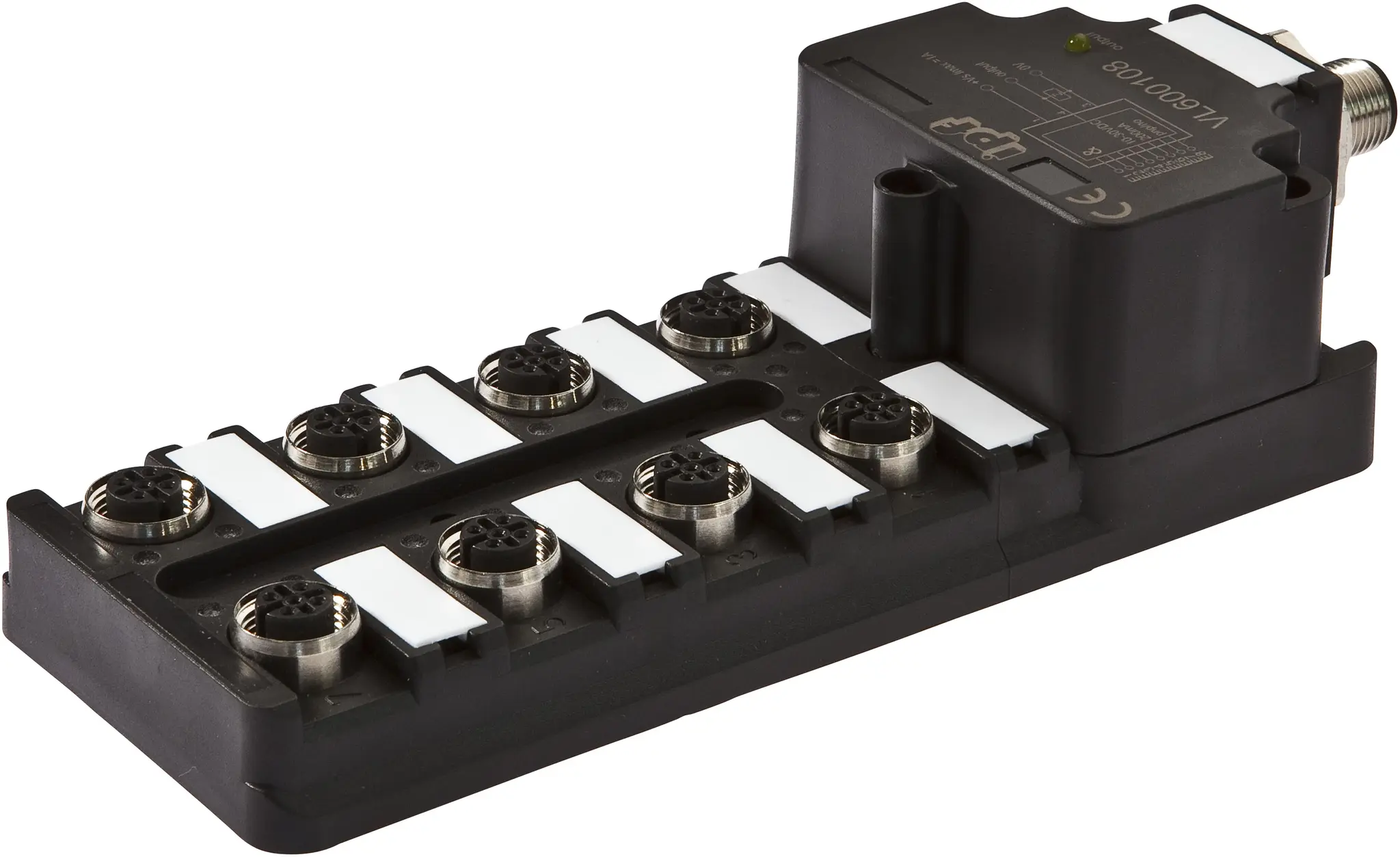 Produktfoto 1 von ipf Electronic VL600108, Logikmodul, 42x172x60mm, UND, 8fach, 10-30V DC
