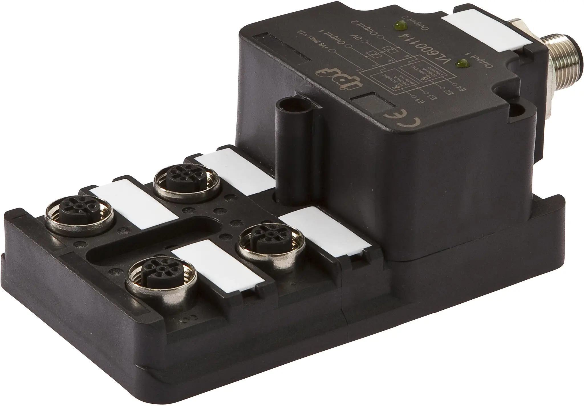 Produktfoto 1 von ipf Electronic VL600114, Logikmodul, 42x122x60mm, UND, 2x2fach, 10-30V DC