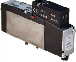Produktfoto 1 von NORGREN VS18S517DF313A, VS18 series plug-in solenoid valve, 5/2