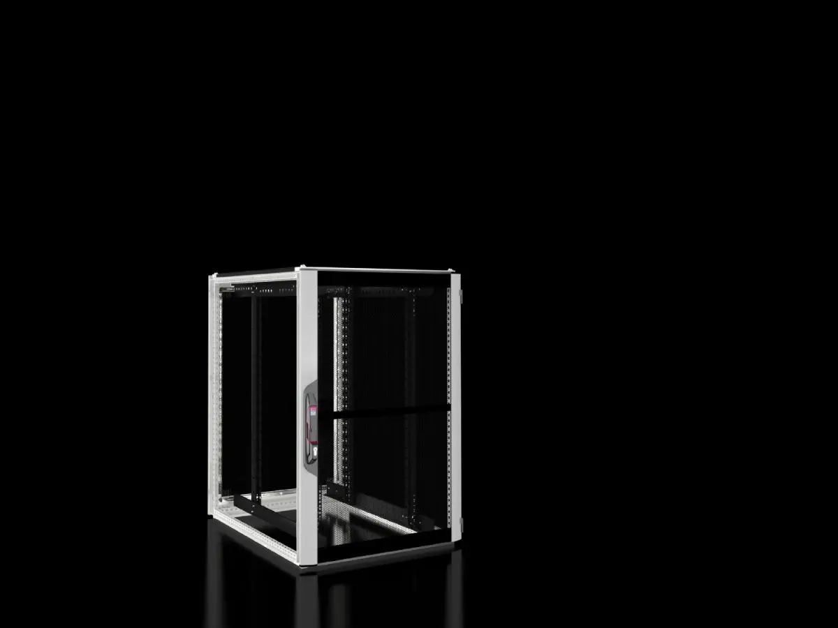 Produktfoto 1 von Rittal VX 5304.116, 5304116 Network/server rack VX IT with vented doors, with 482.6 mm (19") mounting angles, standard