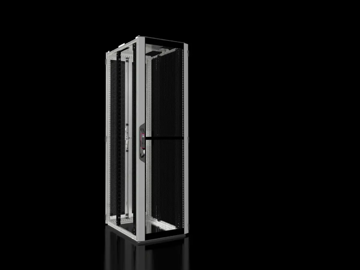 Produktfoto 1 von Rittal VX 5330.113, 5330113 Network/server rack VX IT with vented doors, with 482.6 mm (19") mounting angles, standard