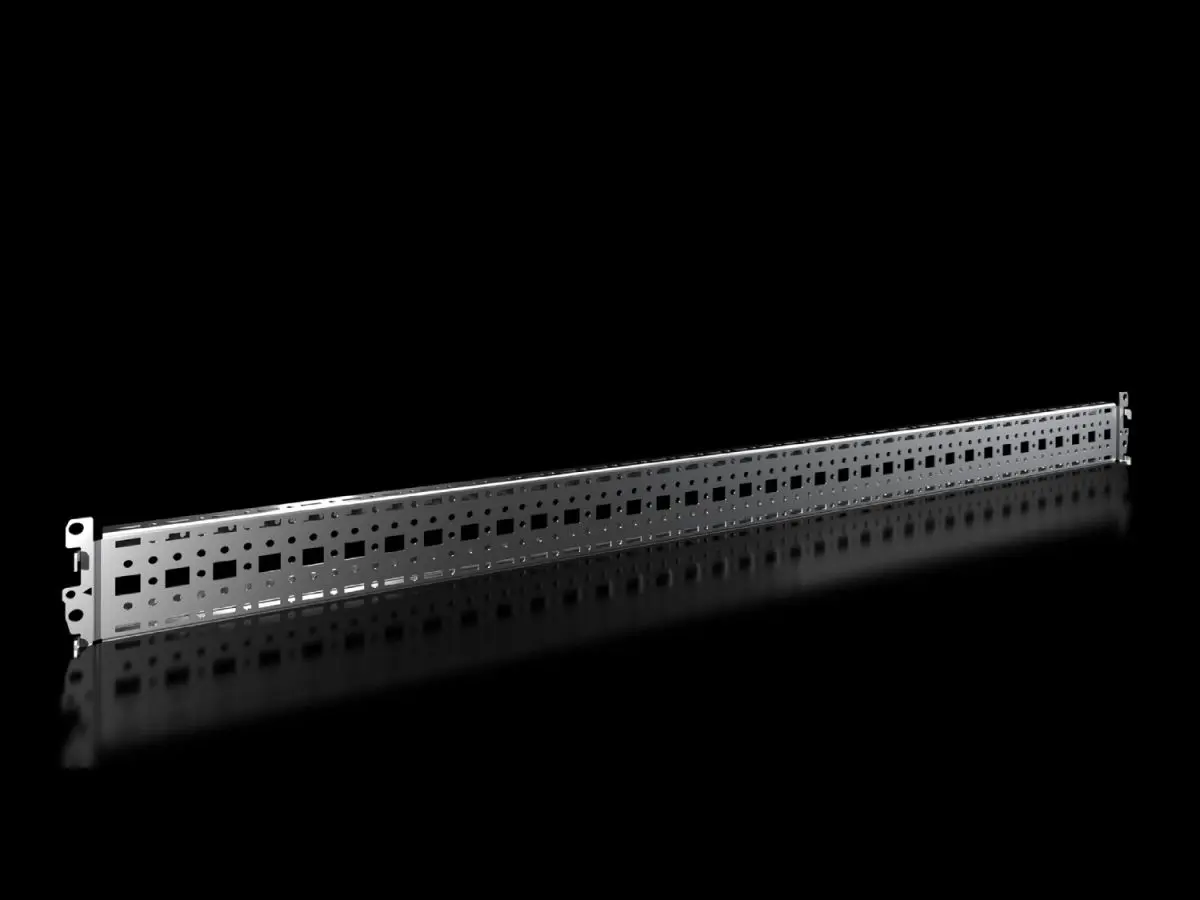 Produktfoto 1 von Rittal VX 8617.050, 8617050 Punched section with mounting flange, 18 x 64 mm for VX