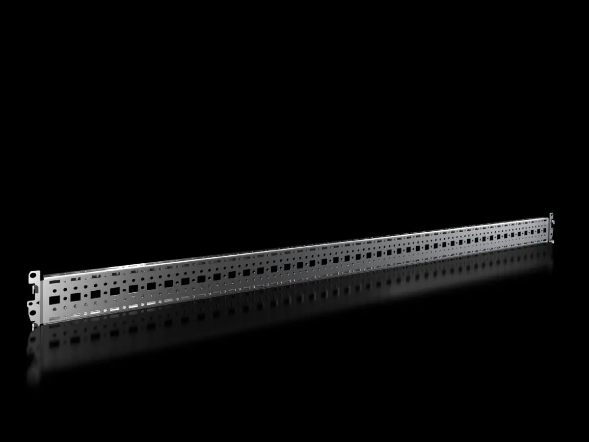 Produktfoto 1 von Rittal VX 8617.060, 8617060 Punched section with mounting flange, 18 x 64 mm for VX