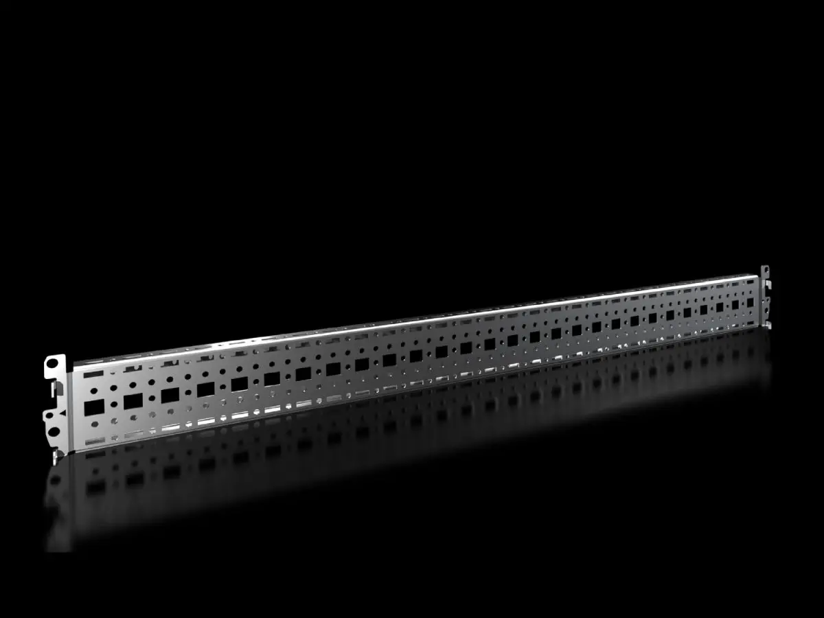 Produktfoto 1 von Rittal VX 8617.030, 8617030 Punched section with mounting flange, 18 x 64 mm for VX