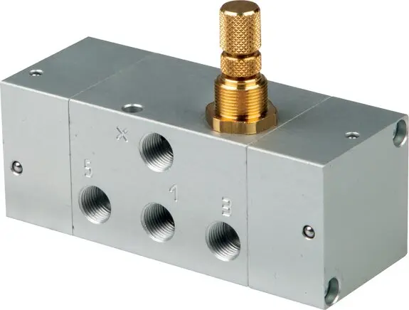 Produktfoto 1 von Airtec VZ 18 512 B, 5/2-Wege Zeitventil, 1 - 10 Sekunden, Reaktion verzögert