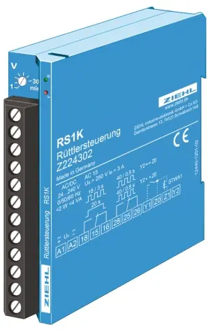 Produktfoto 1 von Ziehl Z224302, Rüttlersteuerung Typ RS1K