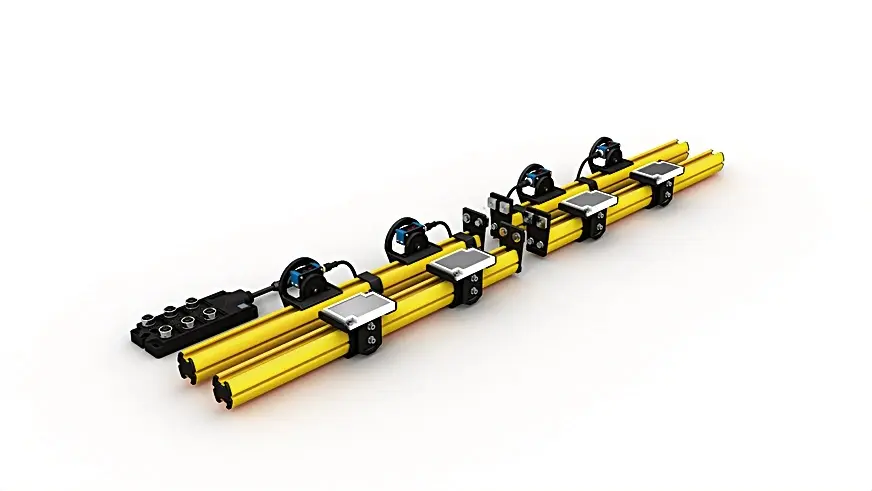 Produktfoto 1 von Wenglor Z2MG003, Muting-Set 4 Sensoren Linear-Muting