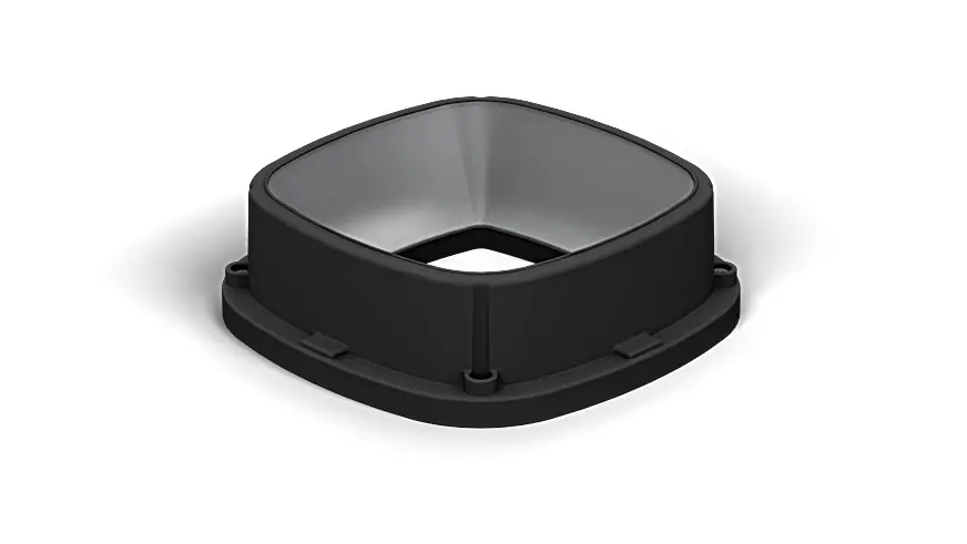 Produktfoto 1 von Wenglor ZMRG005, Dunkelfeld-Aufsatz 80 mm, für Modulare Ringbeleuchtung LM