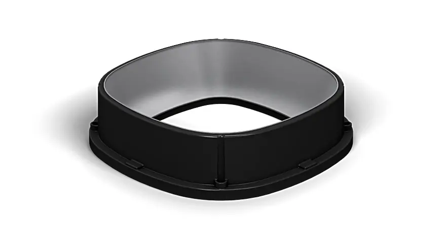 Produktfoto 1 von Wenglor ZMRG006, Dunkelfeld-Aufsatz 130 mm, für Modulare Ringbeleuchtung LM