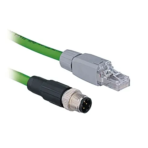 Produktfoto 1 von Wenglor ZAV51R602, Verbindungskabel M12 × 1; 4-polig, D-codiert - RJ45; 4-polig