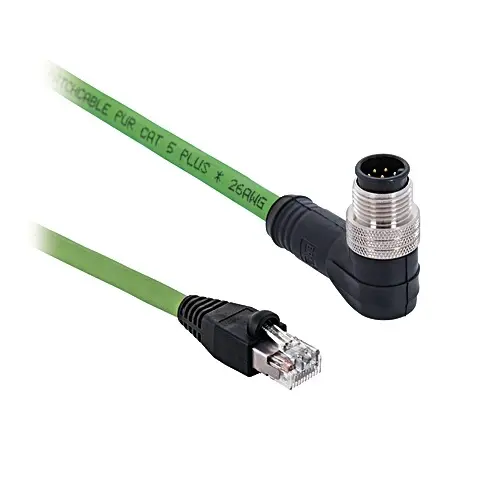 Produktfoto 1 von Wenglor ZCYV006, Verbindungskabel M12 × 1; 8-polig - RJ45; 8-polig