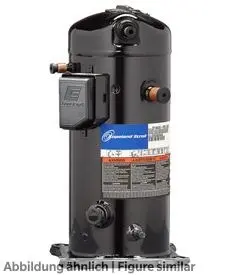 Produktfoto 1 von Copeland 8800022, Scroll Verd. Copeland ZF09K4E-TFD-551 Esteröl, 380/420V-3-50Hz