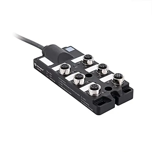 Produktfoto 1 von Wenglor ZFBB001, Anschlussbox für Mutingsensoren 6-Ports; für SEFG und SEFB