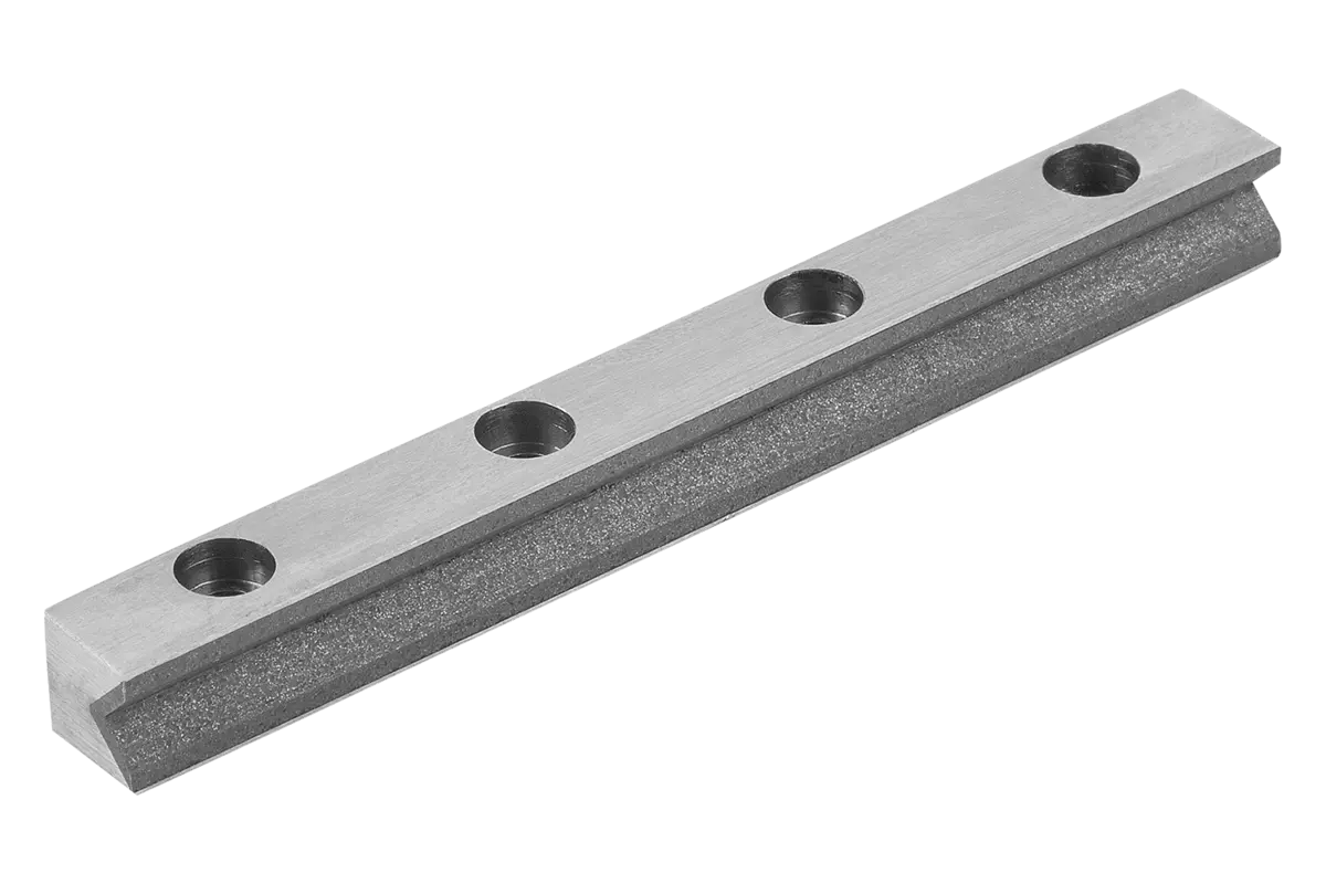 Produktfoto 1 von Norelem 21054-2060200, Führungsschiene teflonbeschichtet, Automatenstahl