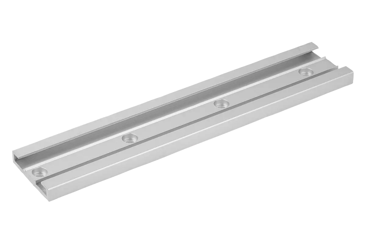 Produktfoto 1 von Norelem 21230-4030X3000, Führungsschiene Aluminium, eloxiert