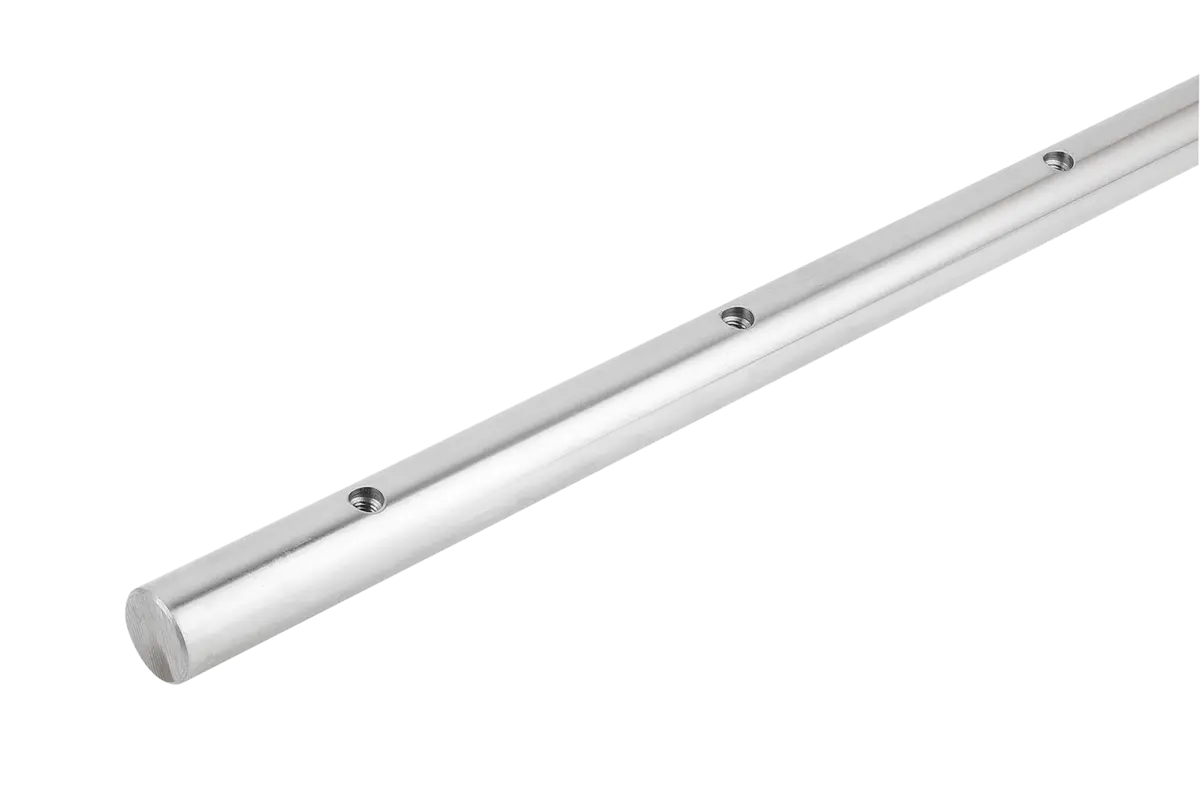 Produktfoto 1 von Norelem 21590-016500X0600, Präzisionsführungswelle mit Befestigungsbohrung
