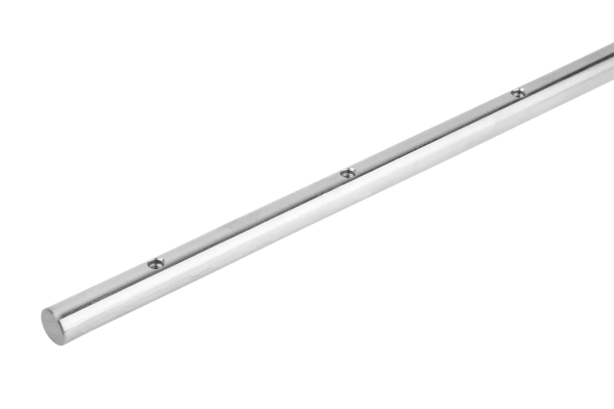 Produktfoto 1 von Norelem 21590-116500X0600, Präzisionsführungswelle mit Befestigungsbohrung