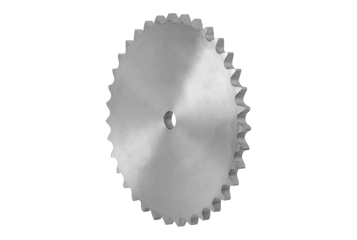 Produktfoto 1 von Norelem 22264-21121000025, Kettenradscheibe einfach, Stahl, blank