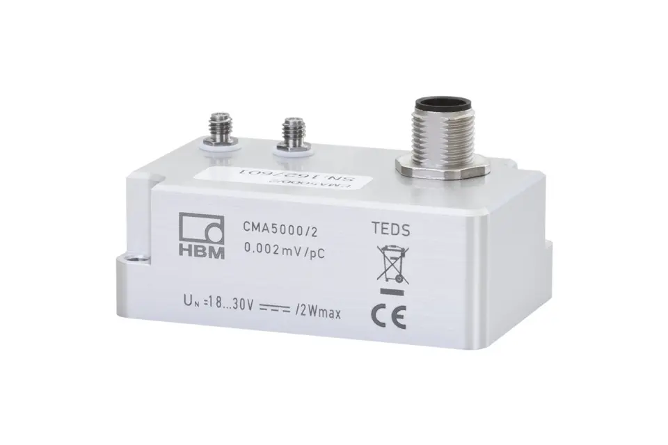 Produktfoto 1 von HBM Messtechnik 1-CMA5000/2, Analoger Ladungsverstärker (5000 nC)