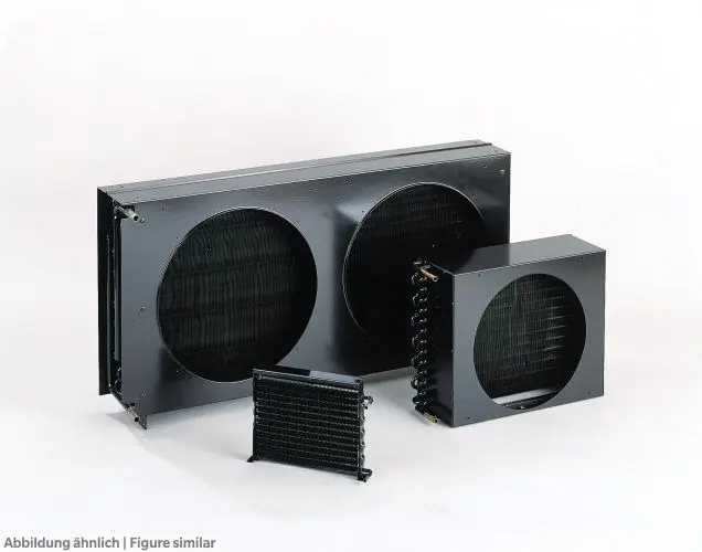 Produktfoto 1 von Tecumseh 8338302, Verflüssiger Tecumseh luftgekühlt 420 x 154mm, f. Flügel 356mm