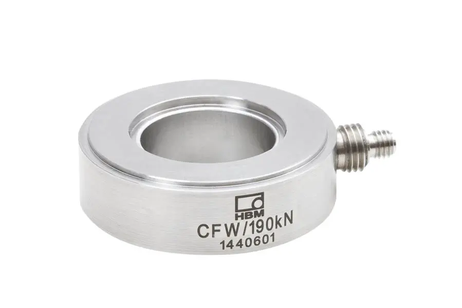 Produktfoto 1 von HBM Messtechnik 1-CFW/190KN, Piezoelektr. Kraftmessring CFW/190kN