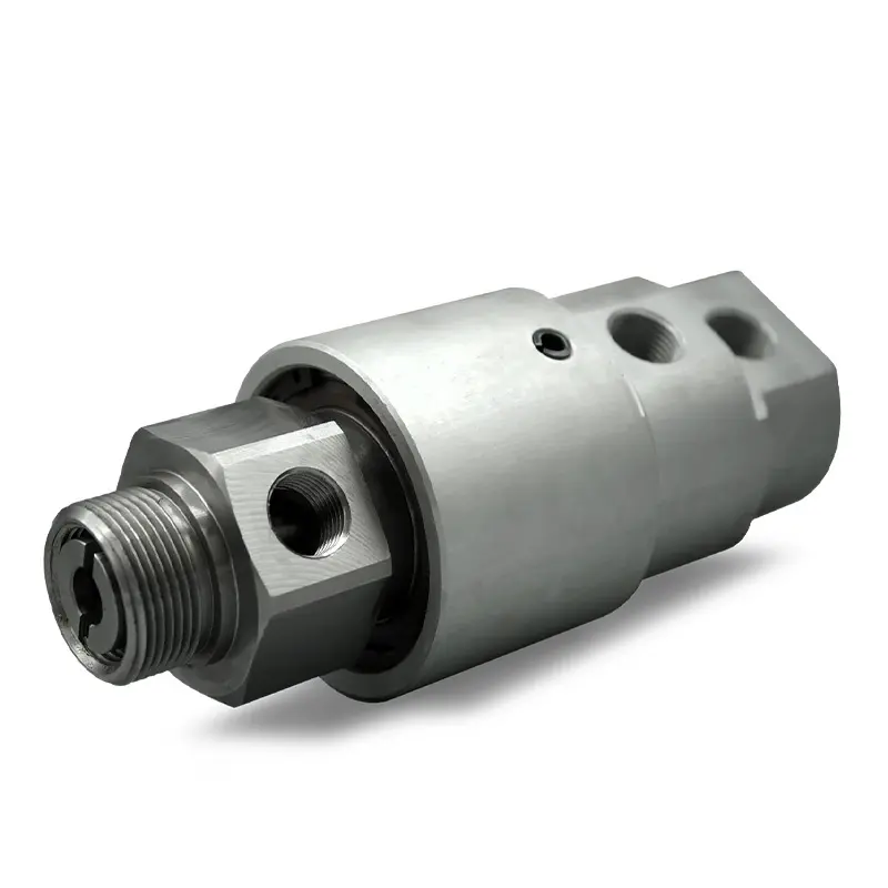GIROL D-D050-GY3GS, Drehdurchführung mit zwei Durchflussmengen.