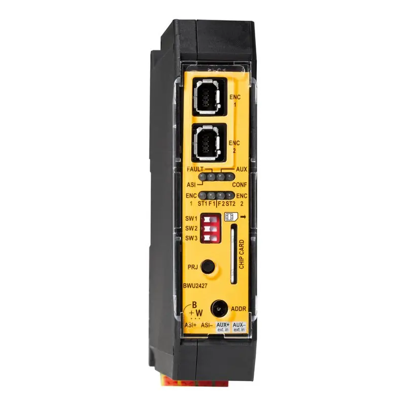 Produktfoto 1 von Bihl Wiedemann BWU2427, ASi Drehzahlwächter Modular für 2 Geber, sin/cos