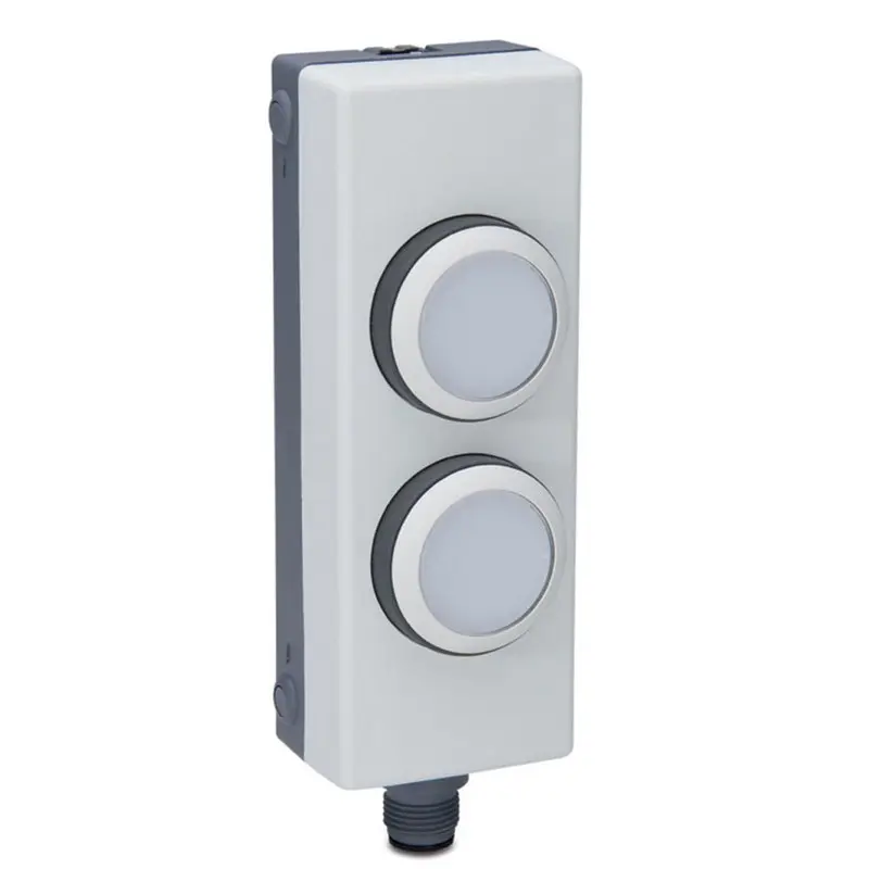 Produktfoto 1 von Bihl Wiedemann BW2528, ASi-Lichttaster-Modul, beleuchtet (rot/grün), Halteclip