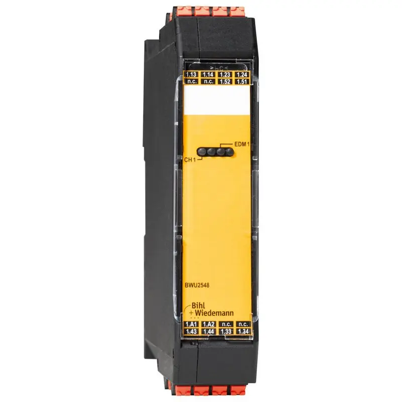 Produktfoto 1 von Bihl Wiedemann BWU2548, Sicherer Kontakt Erweiterungsmodul, IP20, 22,5 mm