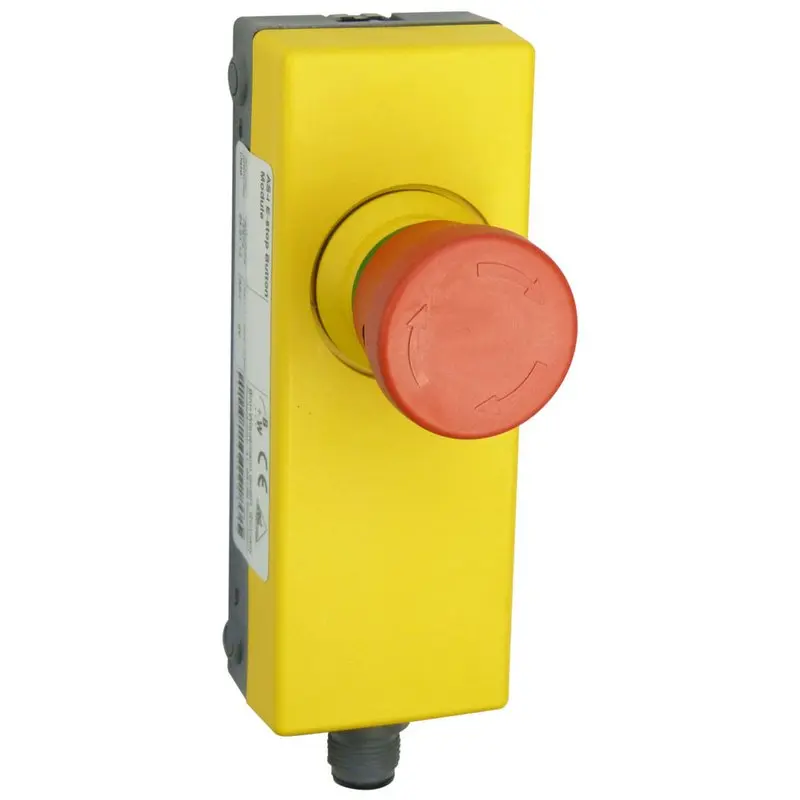 Produktfoto 1 von Bihl Wiedemann BW2585, NOT-AUS-Taster Modul, Halteklammer