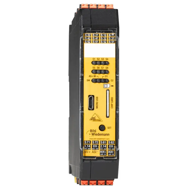 Produktfoto 1 von Bihl Wiedemann BWU2700, Sicherheits-Basismonitor mit erweiterten Funktionen, 1 ASi-Master