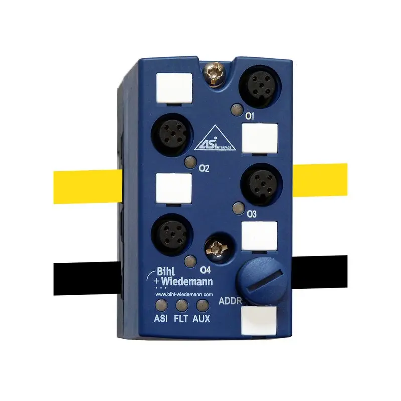 Produktfoto 1 von Bihl Wiedemann BWU2594, ASi Digitales Ausgangsmodul, IP67, M12, 4O