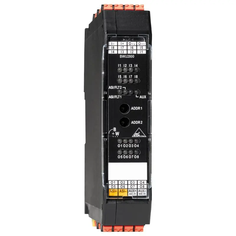 Produktfoto 1 von Bihl Wiedemann BWU2800, ASi-Digitales E/A-Modul, IP20, 8I/8O