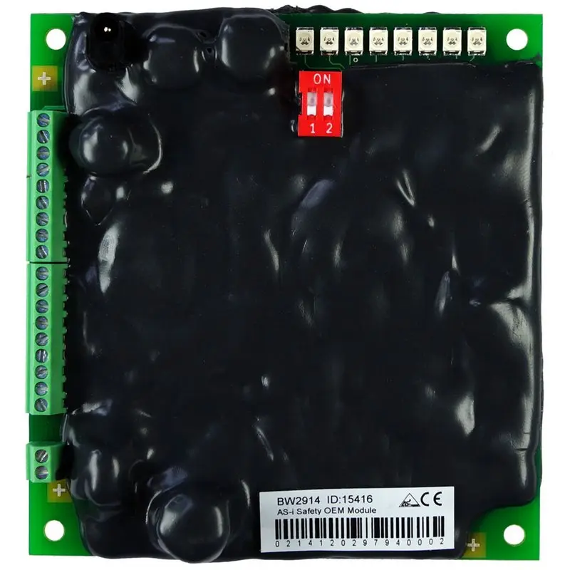 Produktfoto 1 von Bihl Wiedemann BW2914, ASi-Safety-Leiterplattenmodul, 85 mm x 80 mm