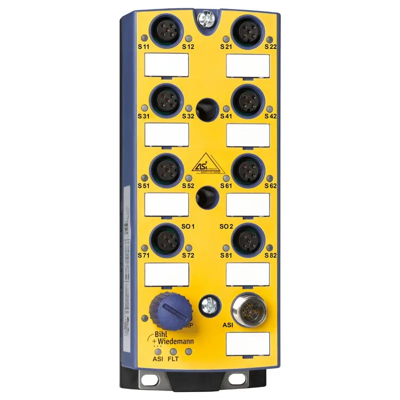 Produktfoto 1 von Bihl Wiedemann BW3499, ASi-Safety-E/A-Modul, IP67, M12, 6-8SI/2SO/16I/16O