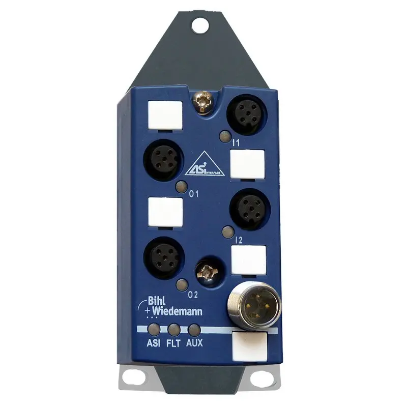 Produktfoto 1 von Bihl Wiedemann BWU3517, ASi-Digitales E/A-Modul, IP67, M12, 2I/2O