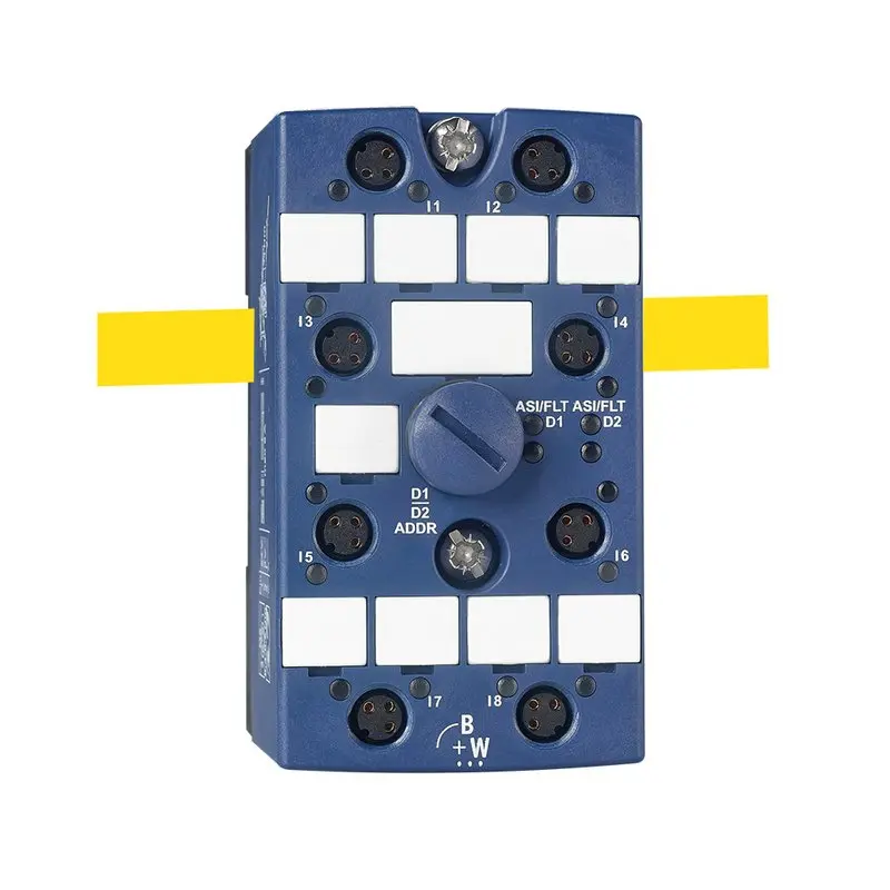 Produktfoto 1 von Bihl Wiedemann BW3521, ASi Digitales Eingangsmodul, IP67, M8, 8I